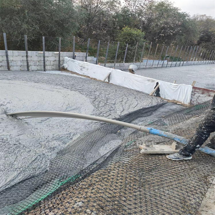 富阳粉煤灰 现场浇筑 保温隔热高强度 路基填充
