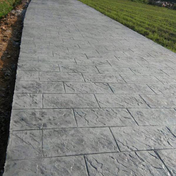 路艺 压花地坪批发 压印地坪 压模地坪