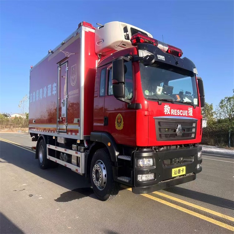 应急保障冷藏车 消防冷链运输车 为灭火救援提供保鲜保障