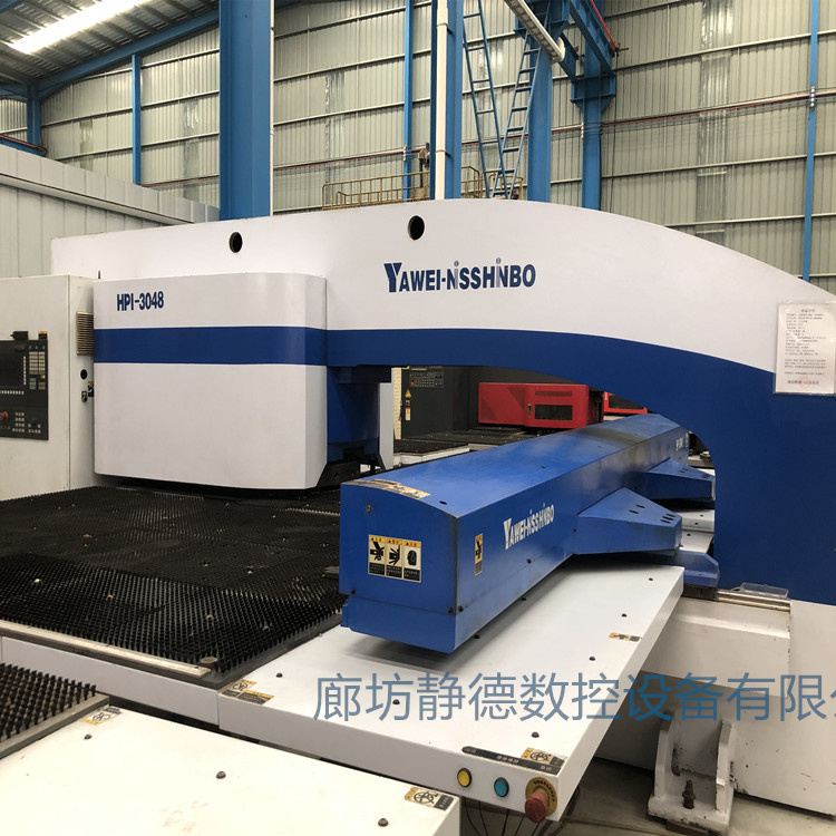 精品二手江苏亚威数控转塔冲床 数控冲床 HPI3048 廊坊静德