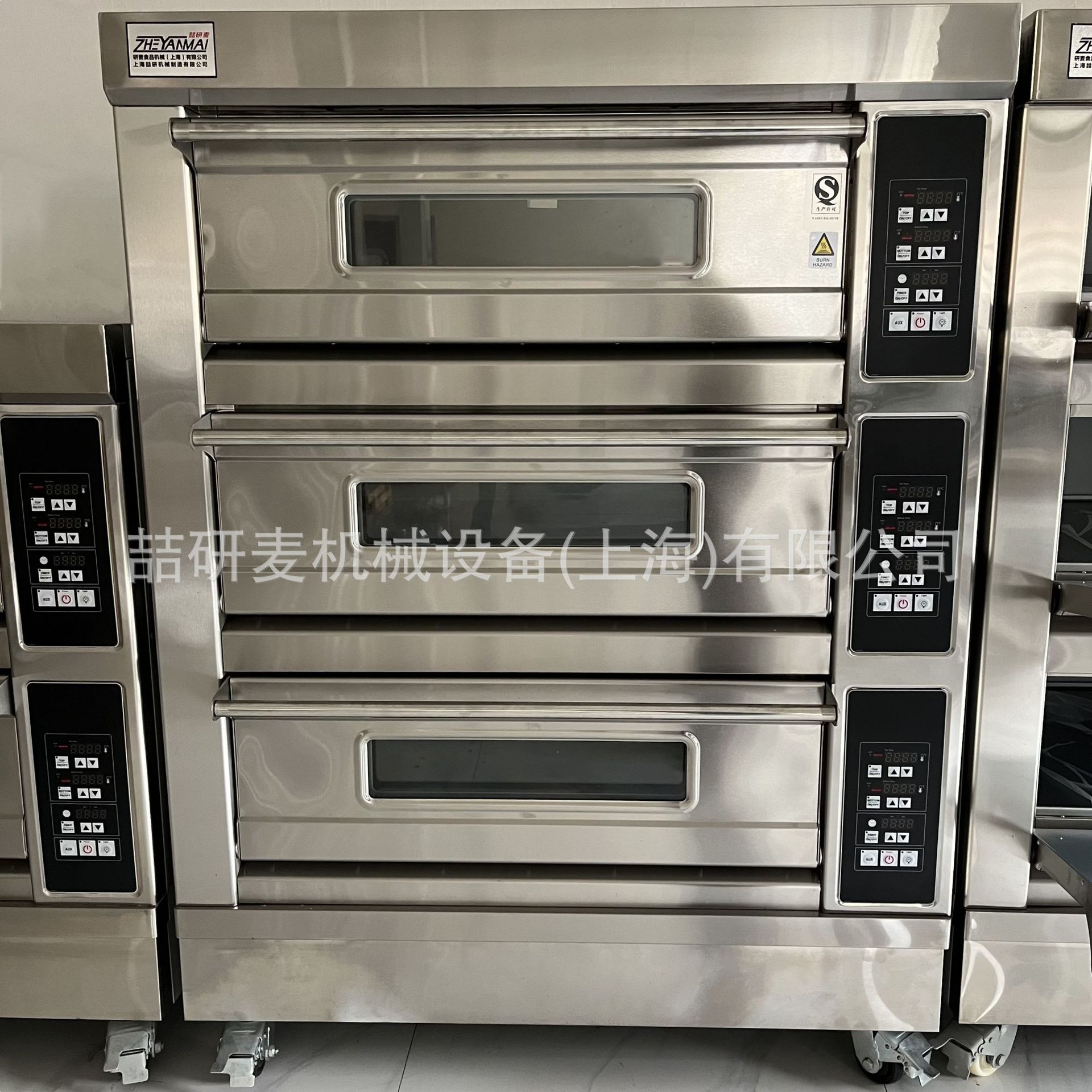单层双层三层智能数显电烤箱烘烤面包披萨炉Bread maker machine