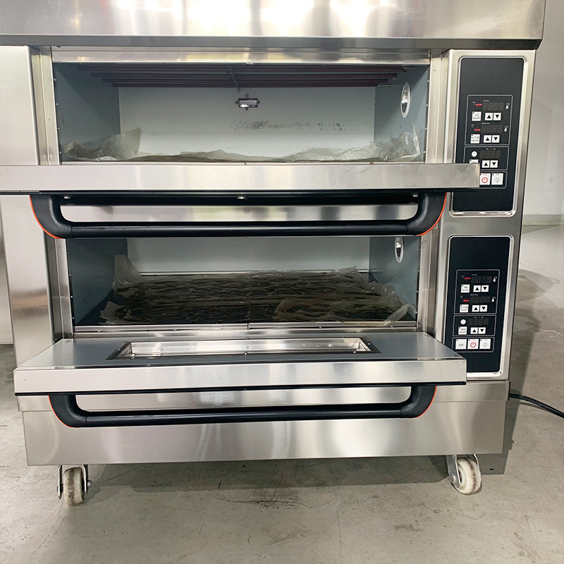商用平炉 智能双层烤箱 WFC-204DH 层炉电烤箱 PIZZA OVEN