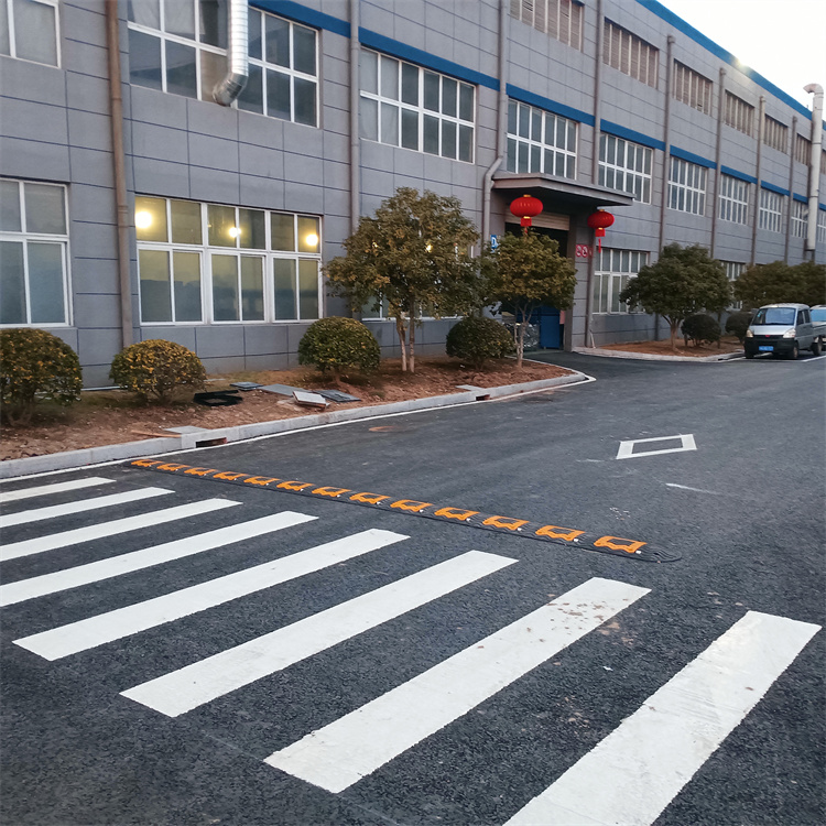 物流园公路画线单位 村委道路划线 停车场标线标准规划