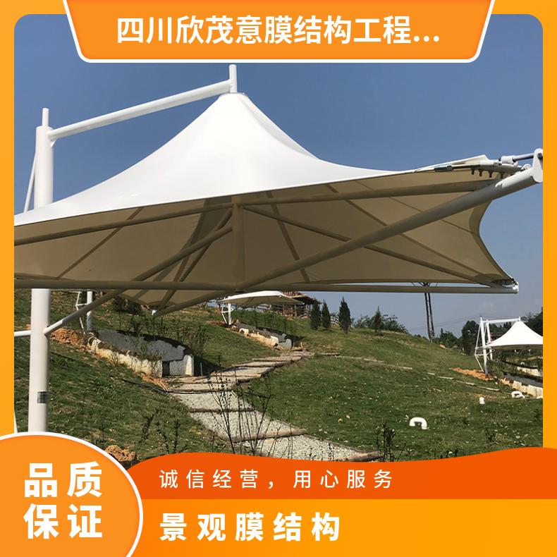 游乐场景观膜结构看台抗风强规格多样质量保证可定制设计