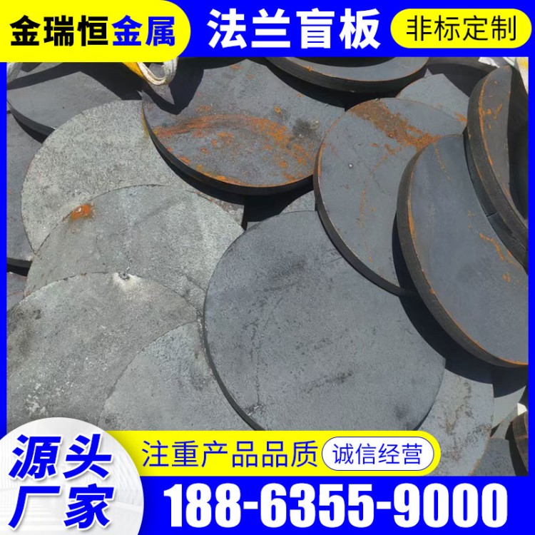 盲板法兰 能有效抵御多种化学物质的侵蚀 适用于腐蚀性环境