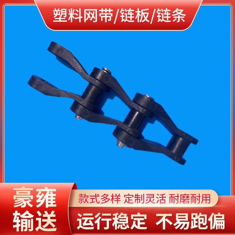 气浮机链条节距76.2mm开口销尼龙输送链驱动链条