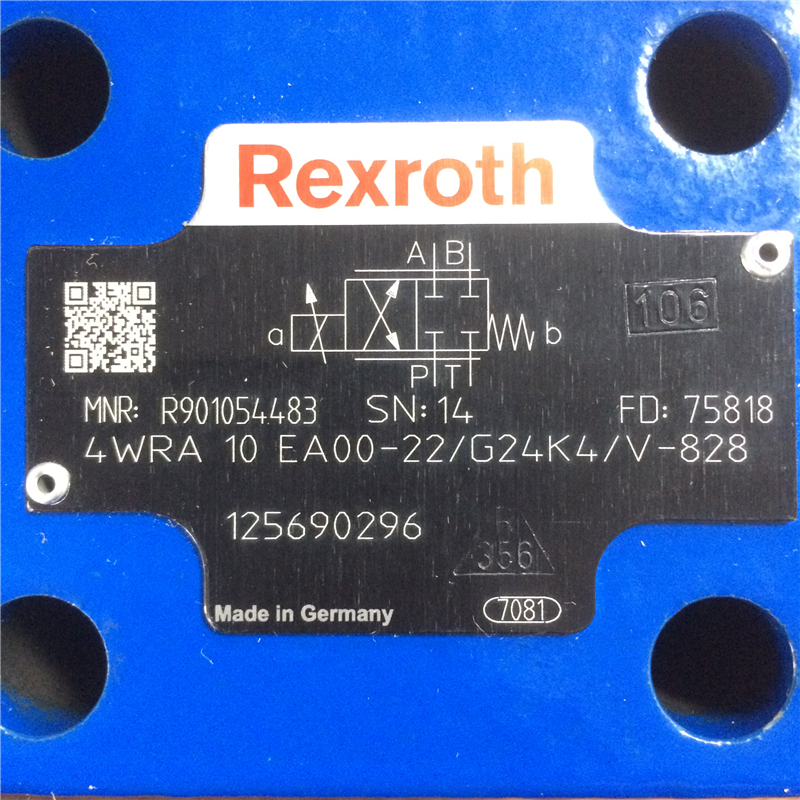 R901054483 4WRA10EA00-22 G24K4 V-828 力士乐 比例阀