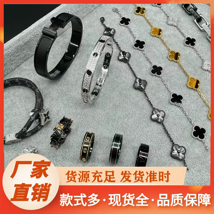项链 欧美流行双层叠戴项链镀金时尚简约