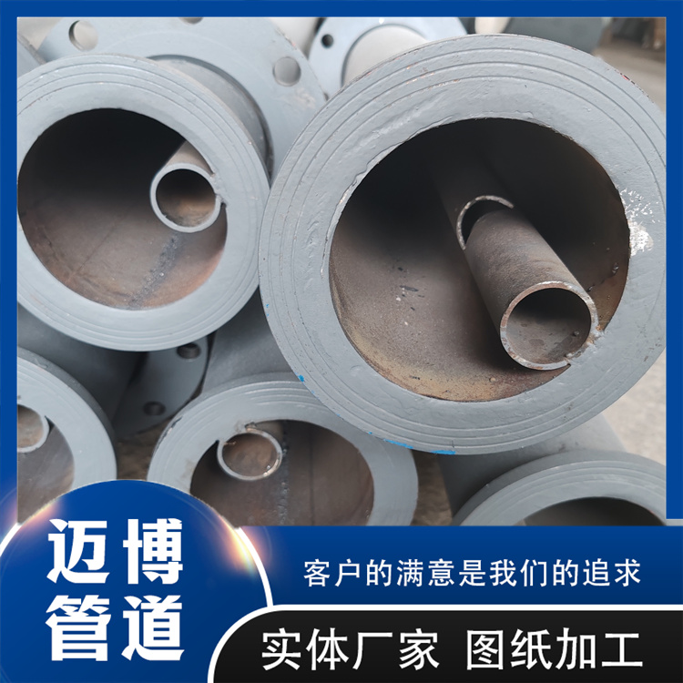 沧州迈博管道 自蔓燃陶瓷复合管 双金属耐磨管道