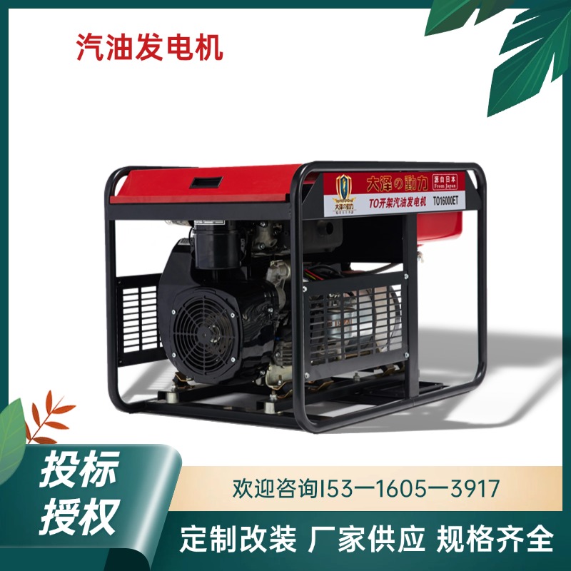 ATS自启动15千瓦汽油发电机大泽动力