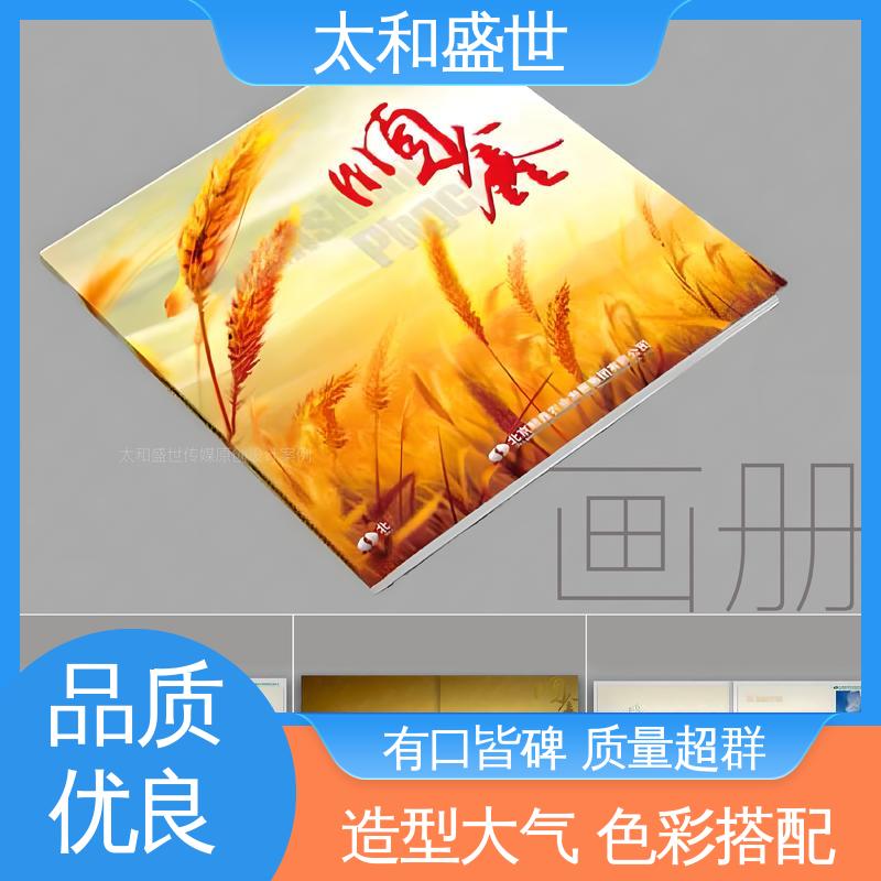 太和盛世 提高品牌知名度 文旅宣传册设计 艺术感染力