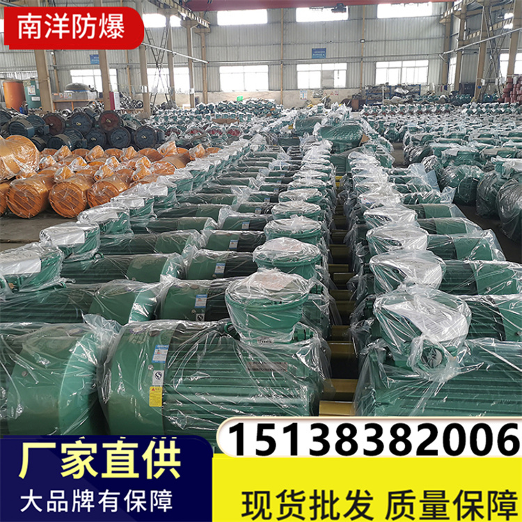 YBX3复合型防爆电机 变频 H80-450 低压0.55kw-375kw 绿色