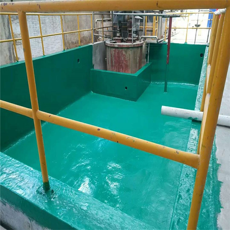 玻璃钢环氧防腐工程酸碱池水泥池防腐衬里防水三布五油环氧地坪