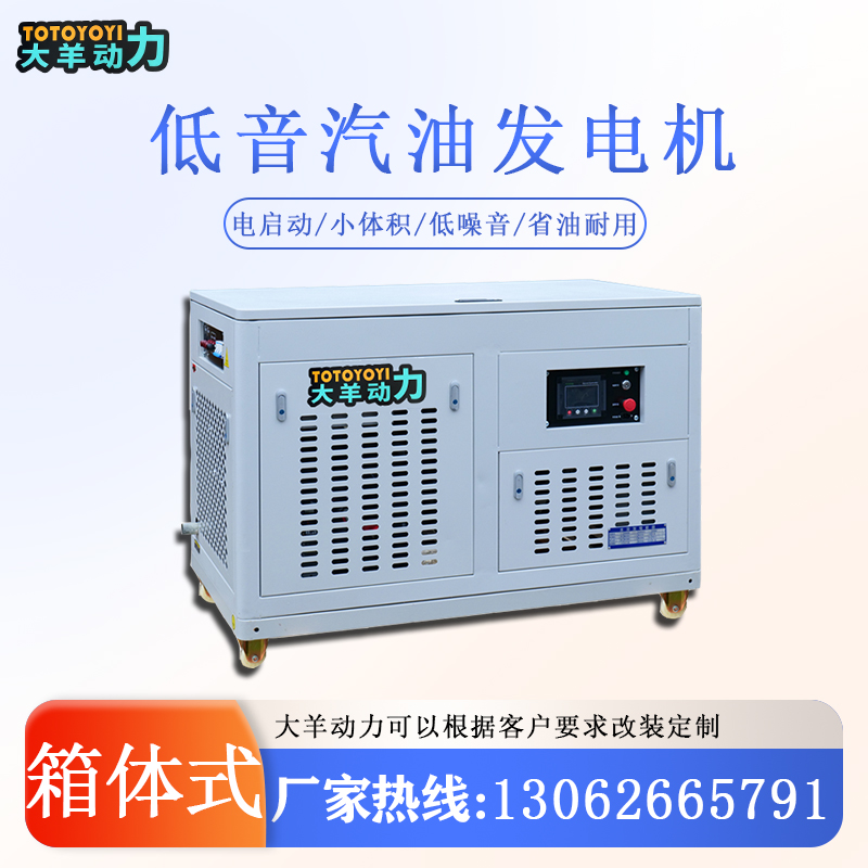 智能启动大羊动力35KW汽油发电机 静音式