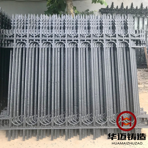 铁艺护栏，铸铁栏杆定制-华迈铸造