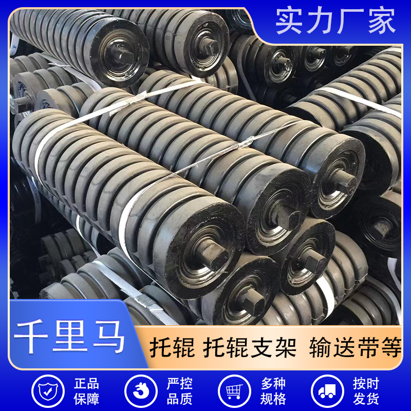 千里马 螺旋托辊厂家直销 按需定制 质量保障