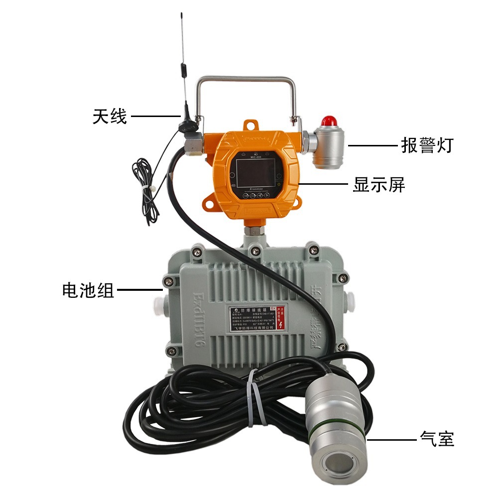 移动复合式气体检测报警器 MIC-600-S-4-A 远程数据传输 逸云天