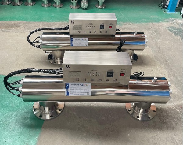 流量开关紫外线消毒器 自来水处理设备生产厂家 有现货 润煜牌