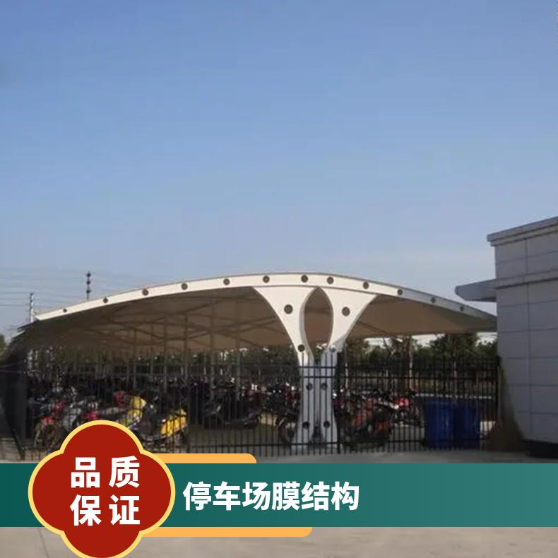初中停车棚张拉膜结构公司7/七/T字形风格多样