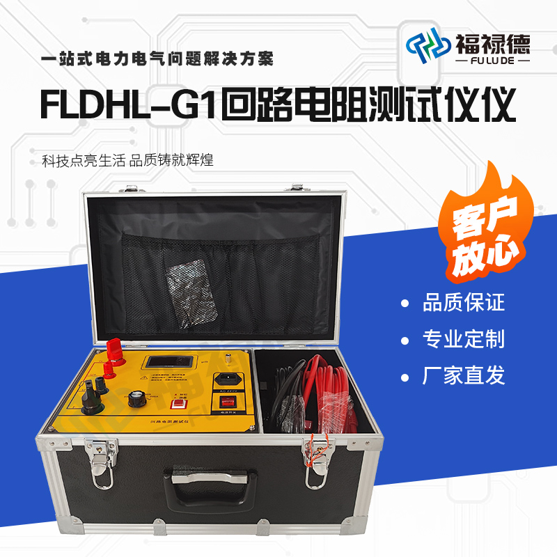 福禄德FLDHL-G1回路电阻测试仪高压开关电阻测量仪大电流微欧计表