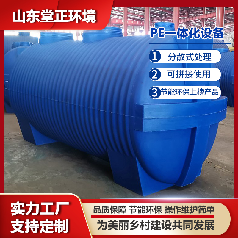 pe净化槽 农村污水一体化设备 旱厕微动力无动力净化装置 出水达标