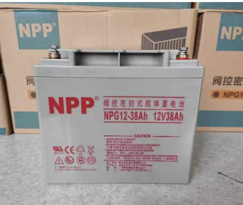 耐普蓄电池12V-38AH