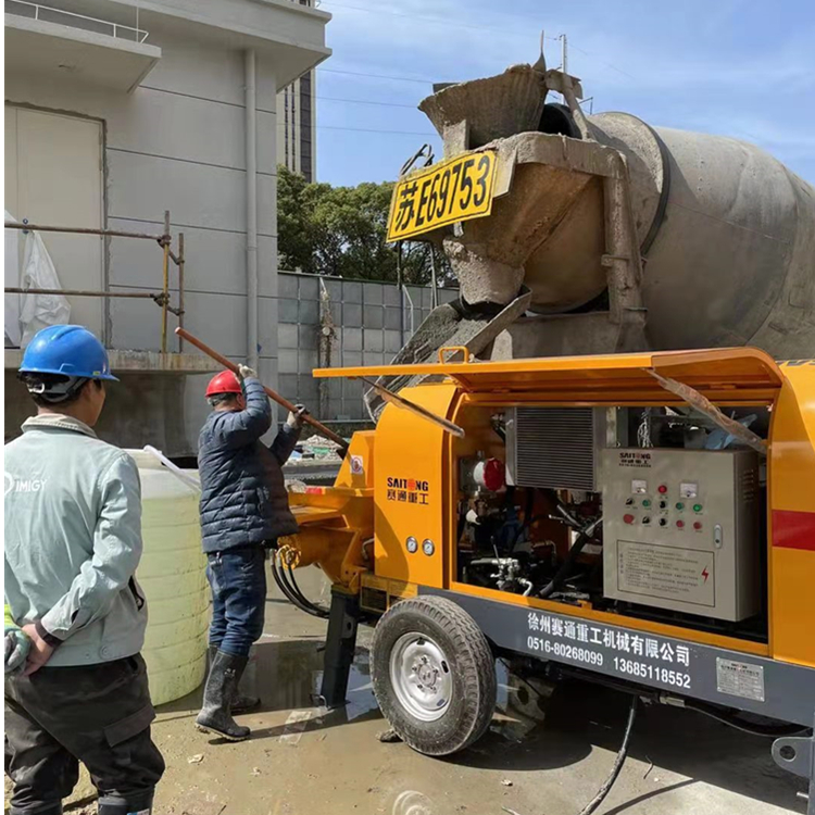 赛通重工 细石泵价格 徐州细石泵厂家 徐州细石泵租赁 移动便捷