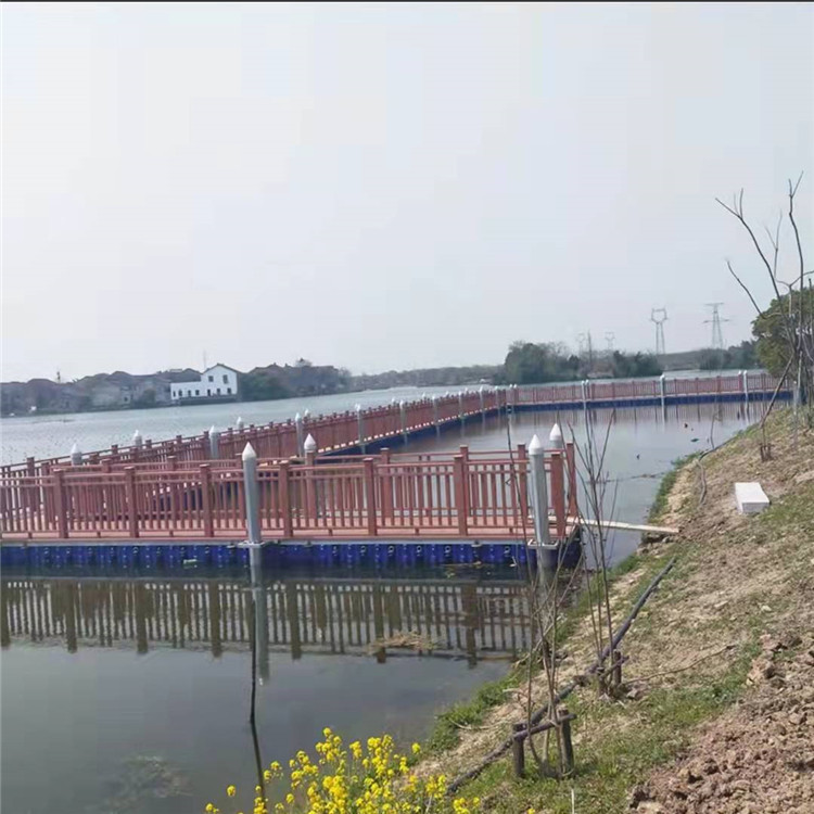 PE浮筒 水上施工平台 水产养殖浮排 观景塑料浮箱