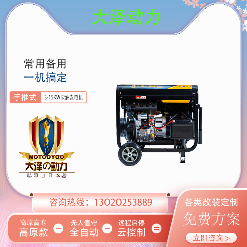 大泽动力柴油发电机