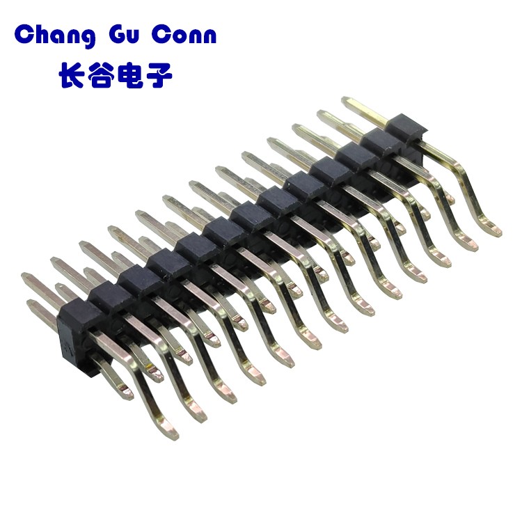 排针连接器 通常包括暴露在外的插接部分和焊接到 PCB 的部分