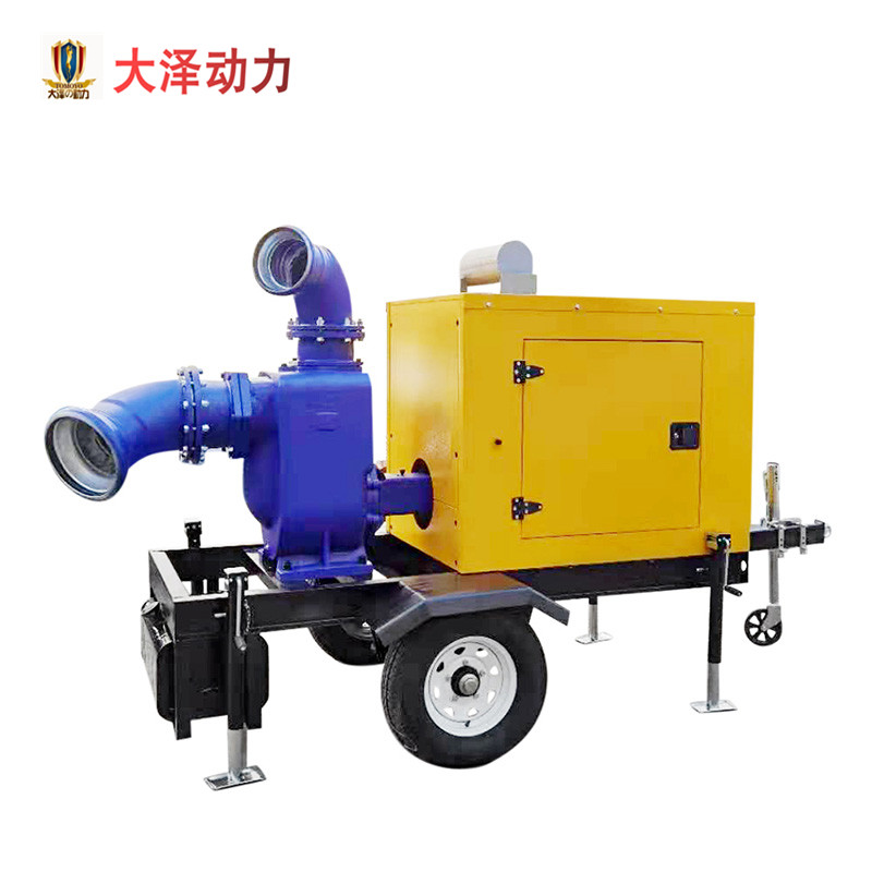 800立方柴油水泵户外抢险抽水泵