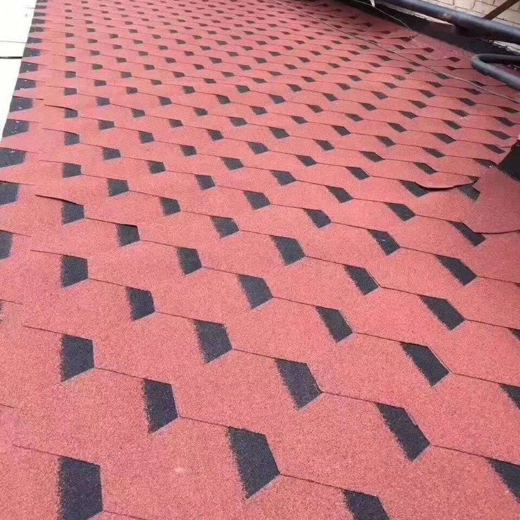 屋顶玻纤彩瓦 多彩沥青油毡瓦 四川省沥青彩瓦厂家