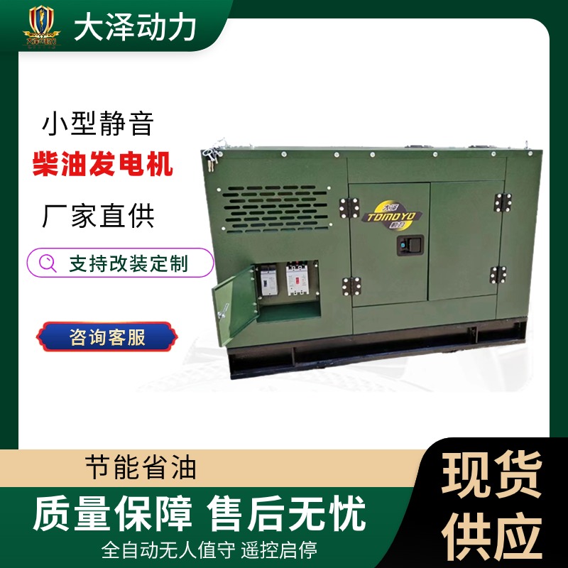 三相电柴油发电机30千瓦 大泽动力