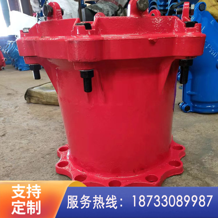 铸管防脱甲管伸缩器 单法兰伸缩连接器  高压防脱连接器厂家定购