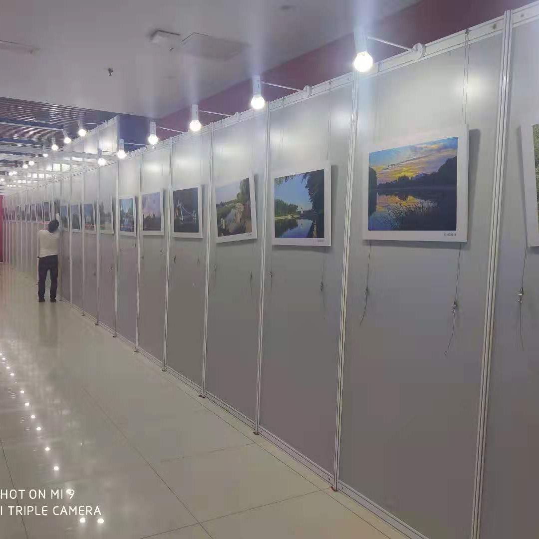 北京画展移动隔板，挂画用隔断板子 隔墙展架展墙，展板展架出租