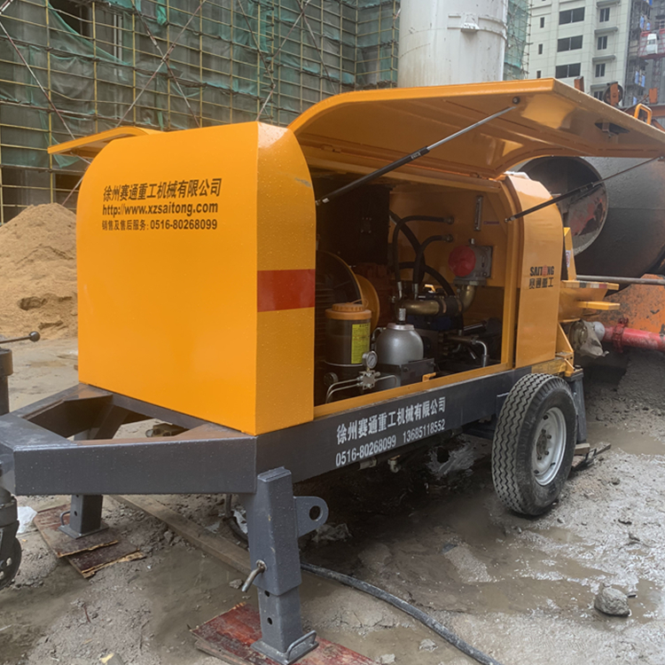 赛通重工 隧道混凝土泵 徐州混凝土泵 细石混凝土泵厂家 实力工厂