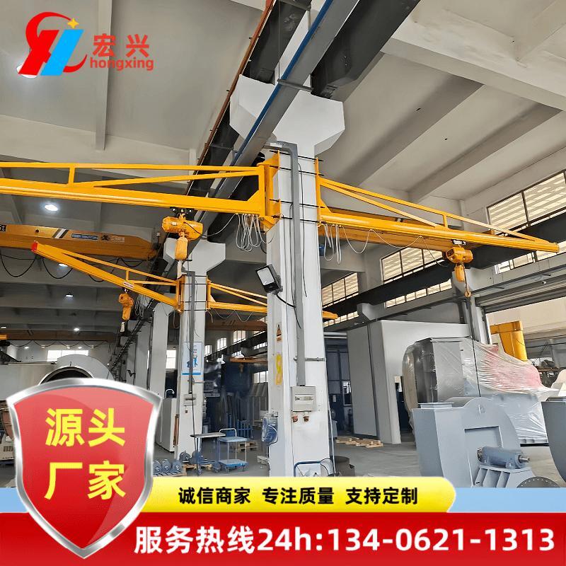 墙壁吊起重机 链接H型钢立柱水泥立柱 墙壁吊