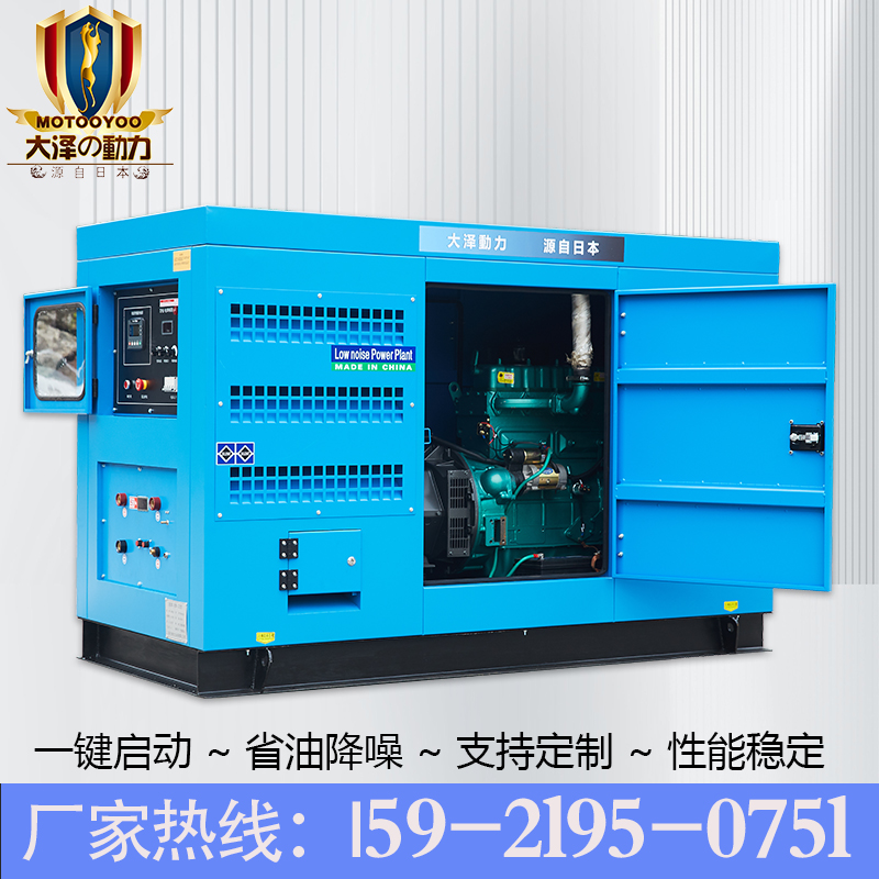 户外施工使用 大泽动力 500A柴油发电电焊机