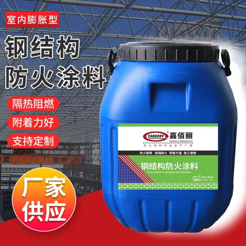 喷涂绝热材料 防火阻燃涂层 耐高温钢结构防火涂料