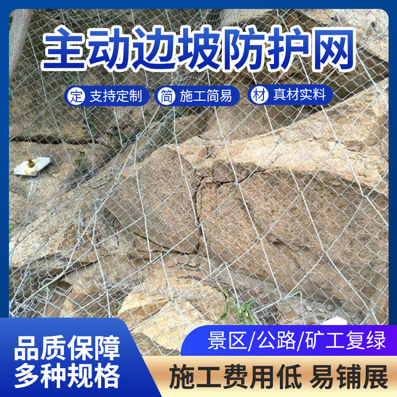 主动防护网 边坡防护网厂家销售