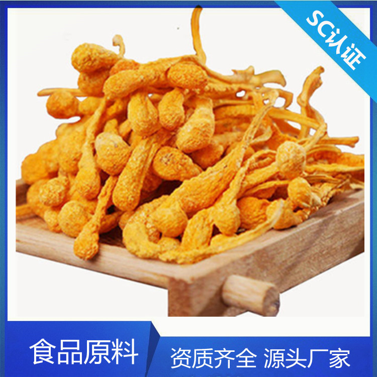 虫草提取物 主要成分虫草多糖 纸板桶包装 棕黄精细粉末