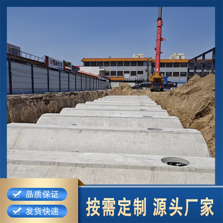 厂家直供高强度水泥消防池 C30 标号混凝土浇筑 坚固耐用
