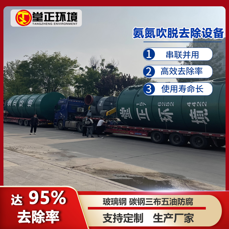 污水氨氮去除装置 氨氮吹脱塔 高氨氮污水处理设备 吸收塔脱氮脱磷设备 厂家定制