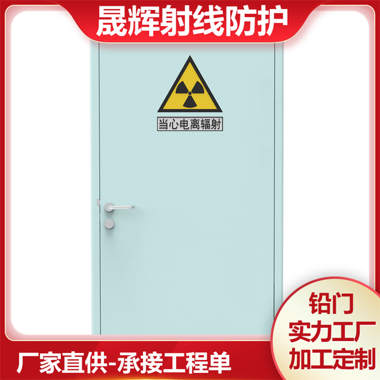 外形美观耐用 大型工业探伤室铅门 匠心工艺 厂家货源充足 晟辉