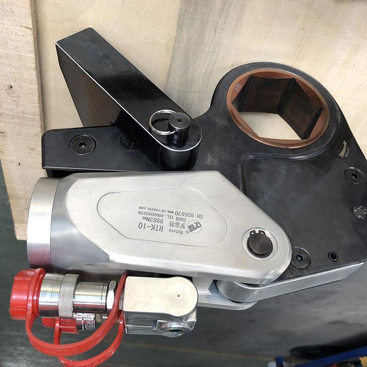 罗泰特/ROTATE RTK10工业级中空式液压扳手铝钛合金大扭矩扳手