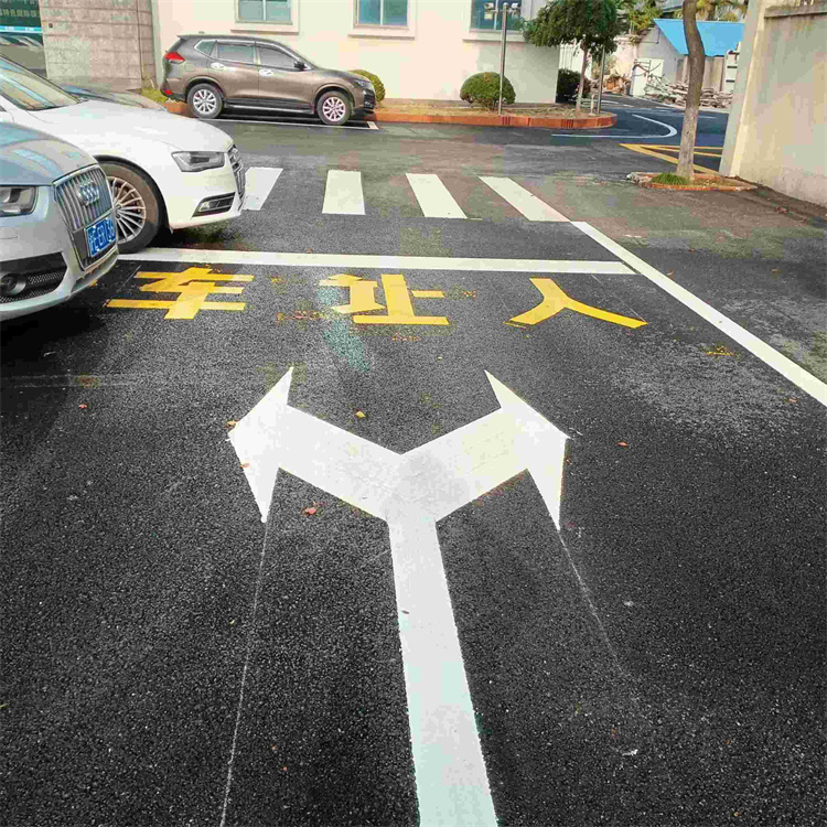承接工厂工业园区道路划线 公司企业厂房标线 施工