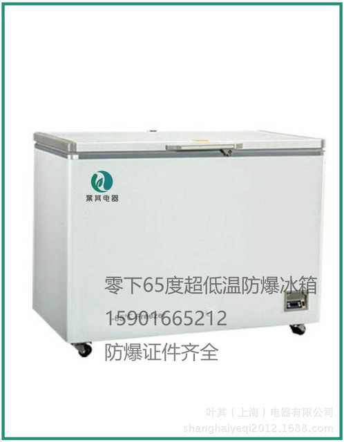 BL-DW251GW超低温防爆冰柜-65度 250升超低温防爆保存冰柜叶其电器