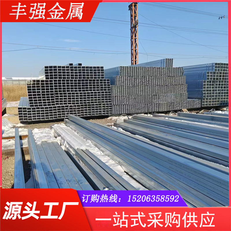 大口径无缝 S355J2耐低温 方管S355J0 抗拉弯 游乐园建设钢构