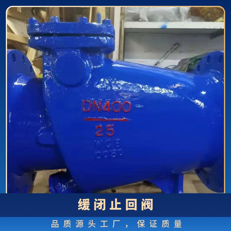 远钛 DN650 不锈钢微阻缓闭止回阀 HH44X-16Q球磨铸铁