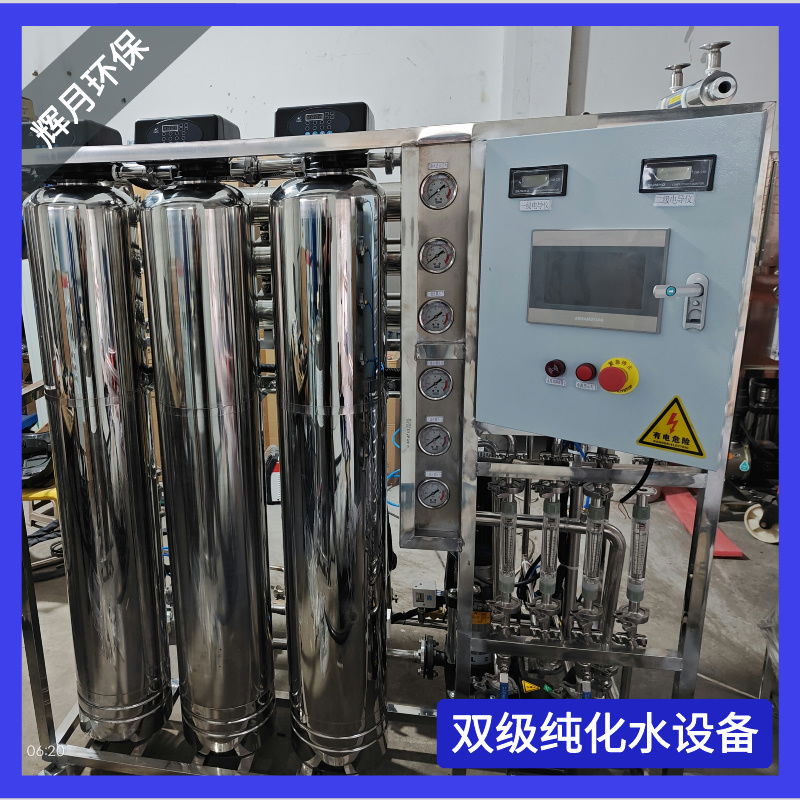 双极反渗透设备厂家 辉月环保智能纯水机 进口水处理设备配件